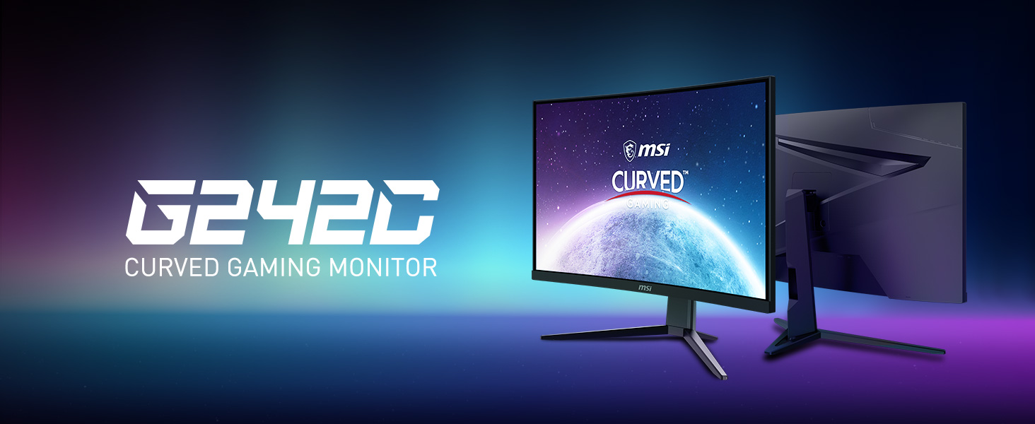 MSI G242C 24" Curved Gaming Monitor